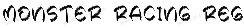 Monster Racing Regul字体转换